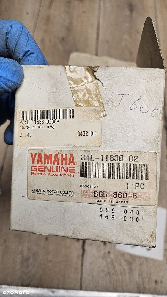 Tłok Yamaha XT600  34L-11638-02 - 8