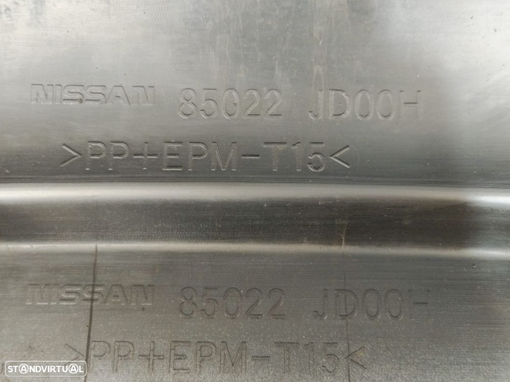 Parachoques trás traseiro original Nissan Qashqai J10 fase 1 de 2006 a 2010 com sensores de estacionamento - 8