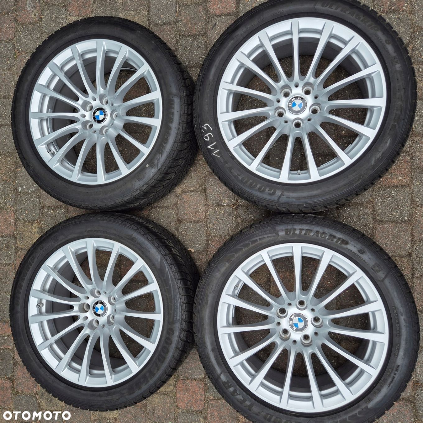 ZIMA KOŁA 18 BMW 5 G30 G31 8 G14 G15 G16 245/45 R18 GoodYear 2021r - 1