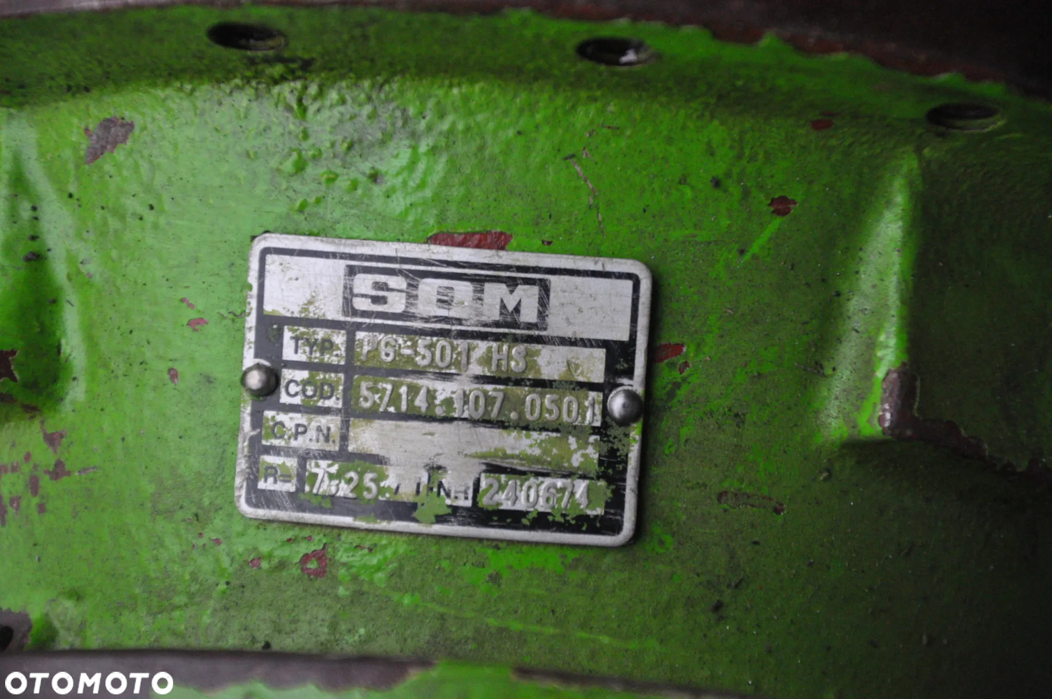 KOLUMNA SŁUP OBROTU MERLO 38.16 NR P6-501HS / 240674 - 3