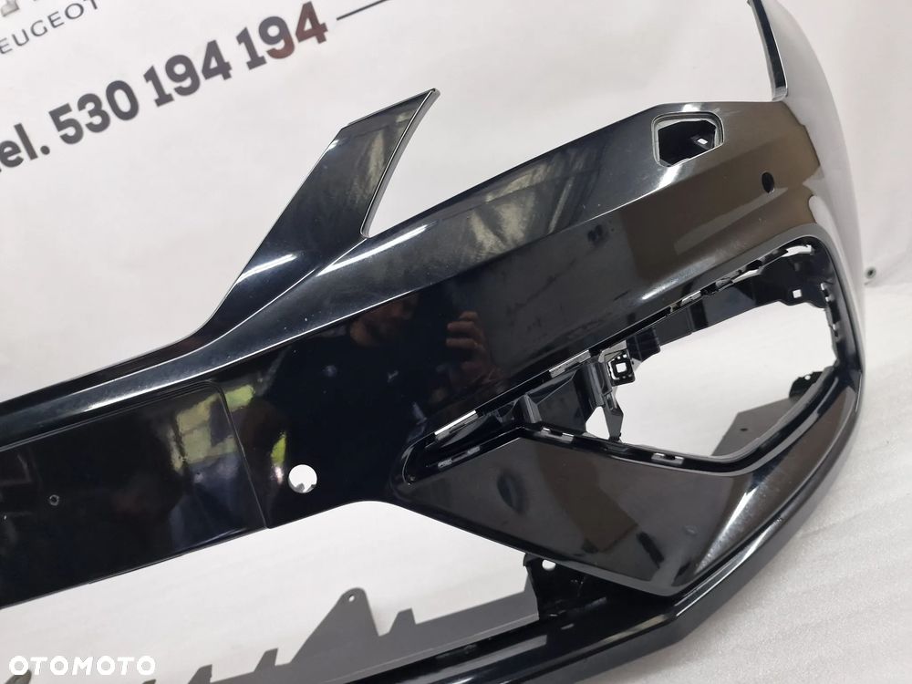 SEAT LEON 3 III 5F0 LIFT FR ZDERZAK PRZEDNI PRZÓD NA SPRYSKI + 4X PDC , NR 5F0807221AB , NR AUKCJI NZ1210 - 14