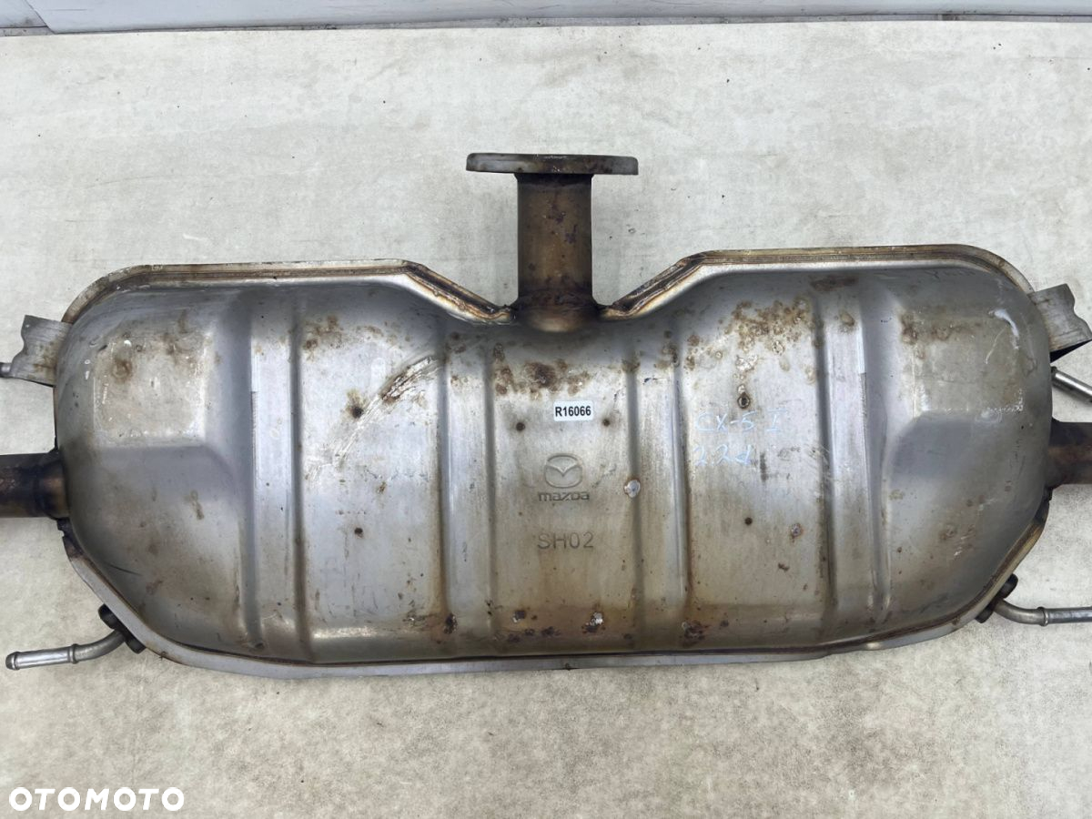 Wydech Mazda CX-5 CX5 I 12-17r. 2.2d SKYACTIV diesel tłumik końcowy silnik SH02 - 5