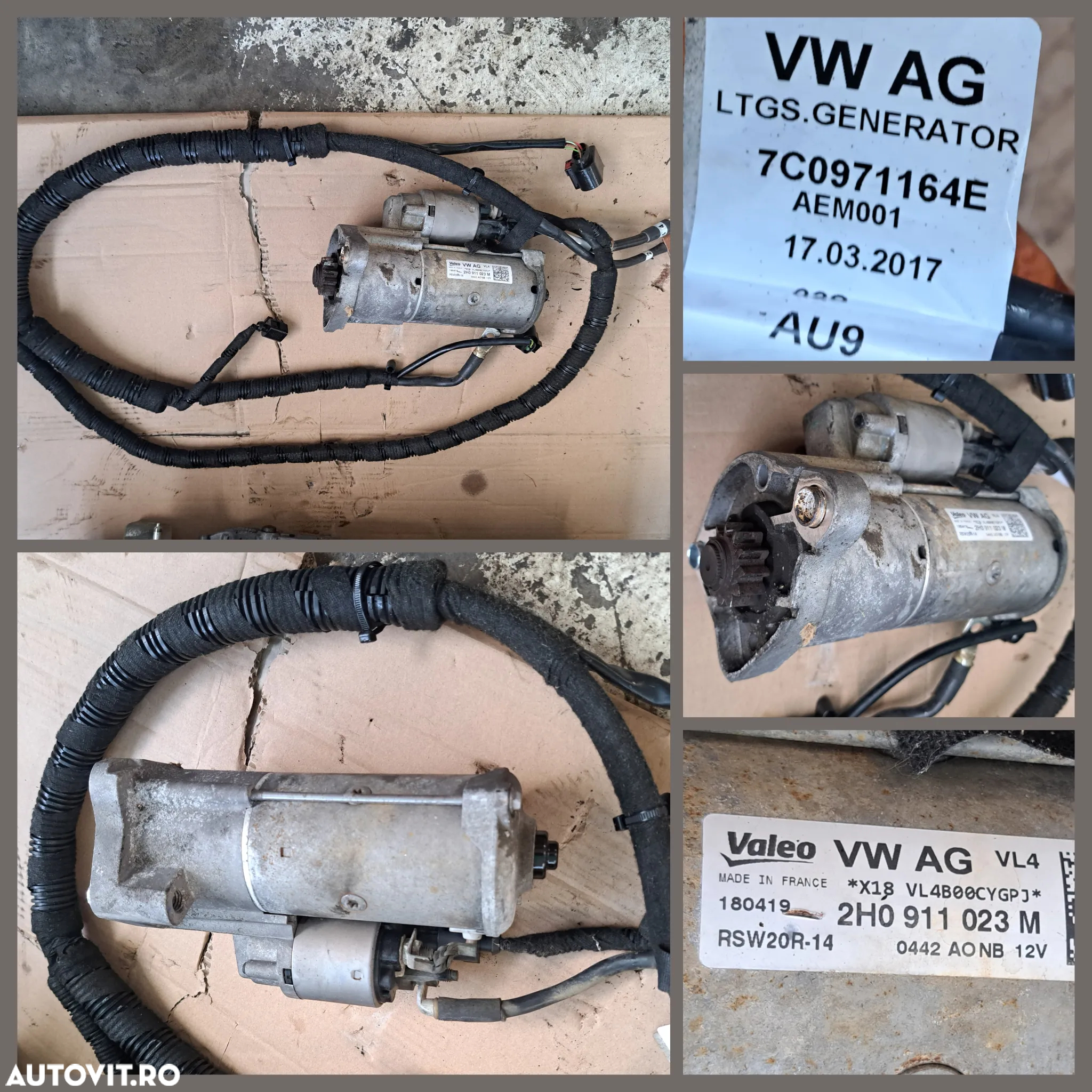 -2- Anexe motor VW Crafter 2.0 tdi 2016-2024 turbina electromotor galerie admisie cutie de viteze kit ambreiaj rampa injectoare - 4