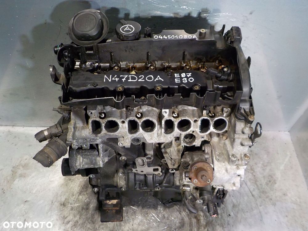 BMW 1 3 E87 E90 SILNIK 2.0 D 177 KM N47D20A + POMPA 0445010506 - 11