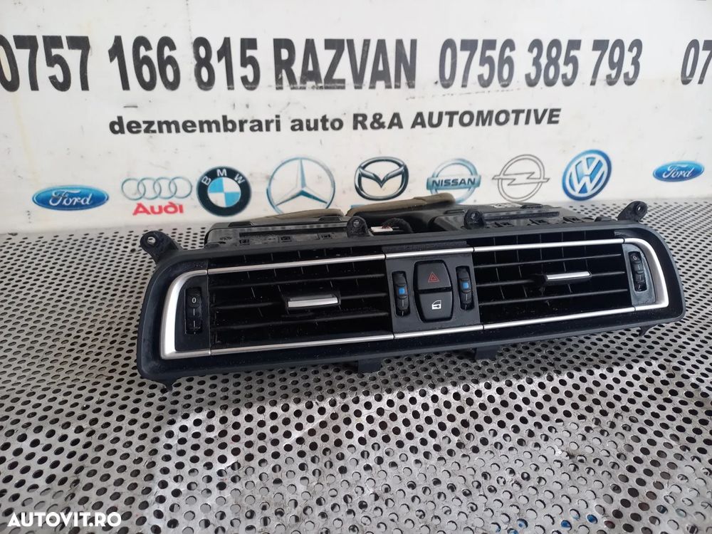 Grile Grila Ventilatie Aerisire Bord Centrala Bmw Seria 7 F01 F02 F03 F04 Volan Stanga Impecabila D - 8