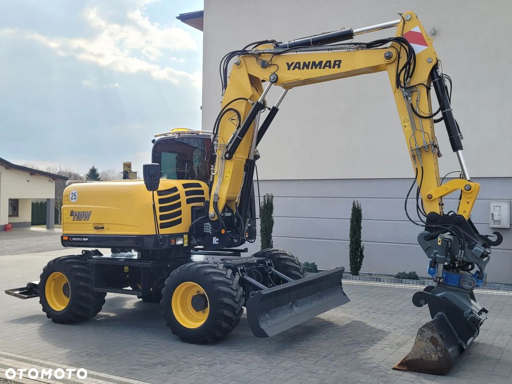 Yanmar B110W / ROTOTILT / przyczepa / - 7