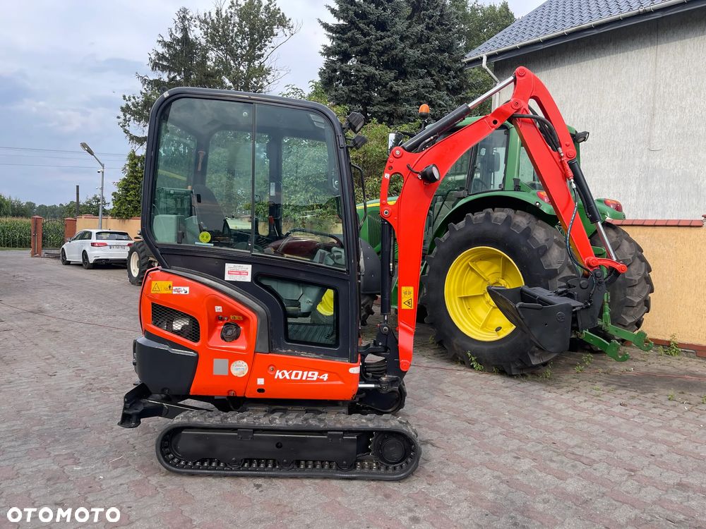 Kubota Minikoparka Kubota KX019-4 Idealny stan z Niemiec 2 łyżki 2017 ROK BRUTTO Piękna - 6