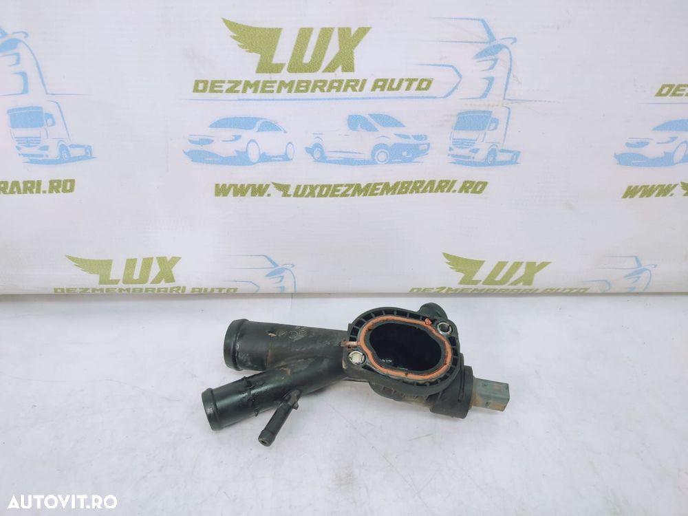 Carcasa termostat distribuitor apa  2.0 tdi CFF 03l121131aa Seat Leon 2 (facelift) - 1