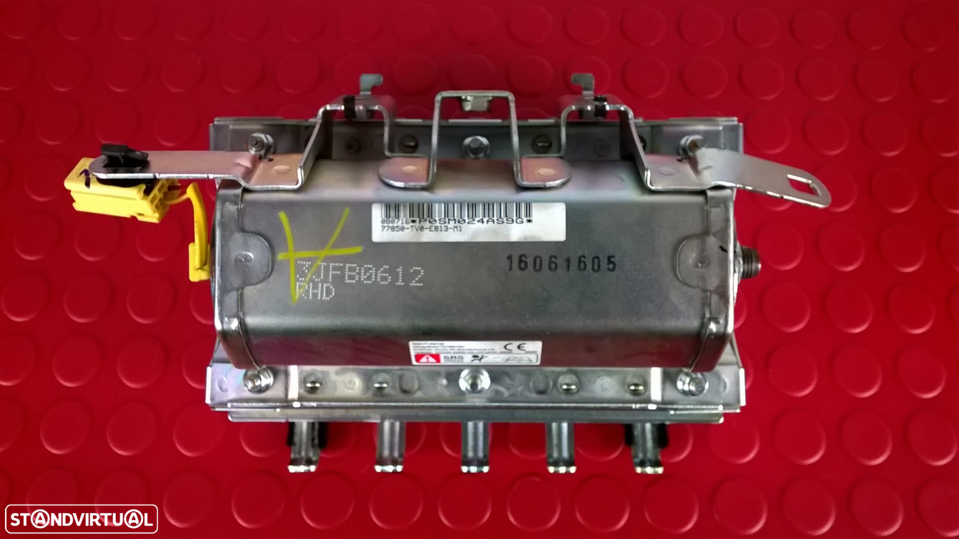 Kit Airbags - 77810TR0E90ZA / 77820TV0G80 / 81850TV1G22ZB / 81450TV1G22ZB [Honda... - 6