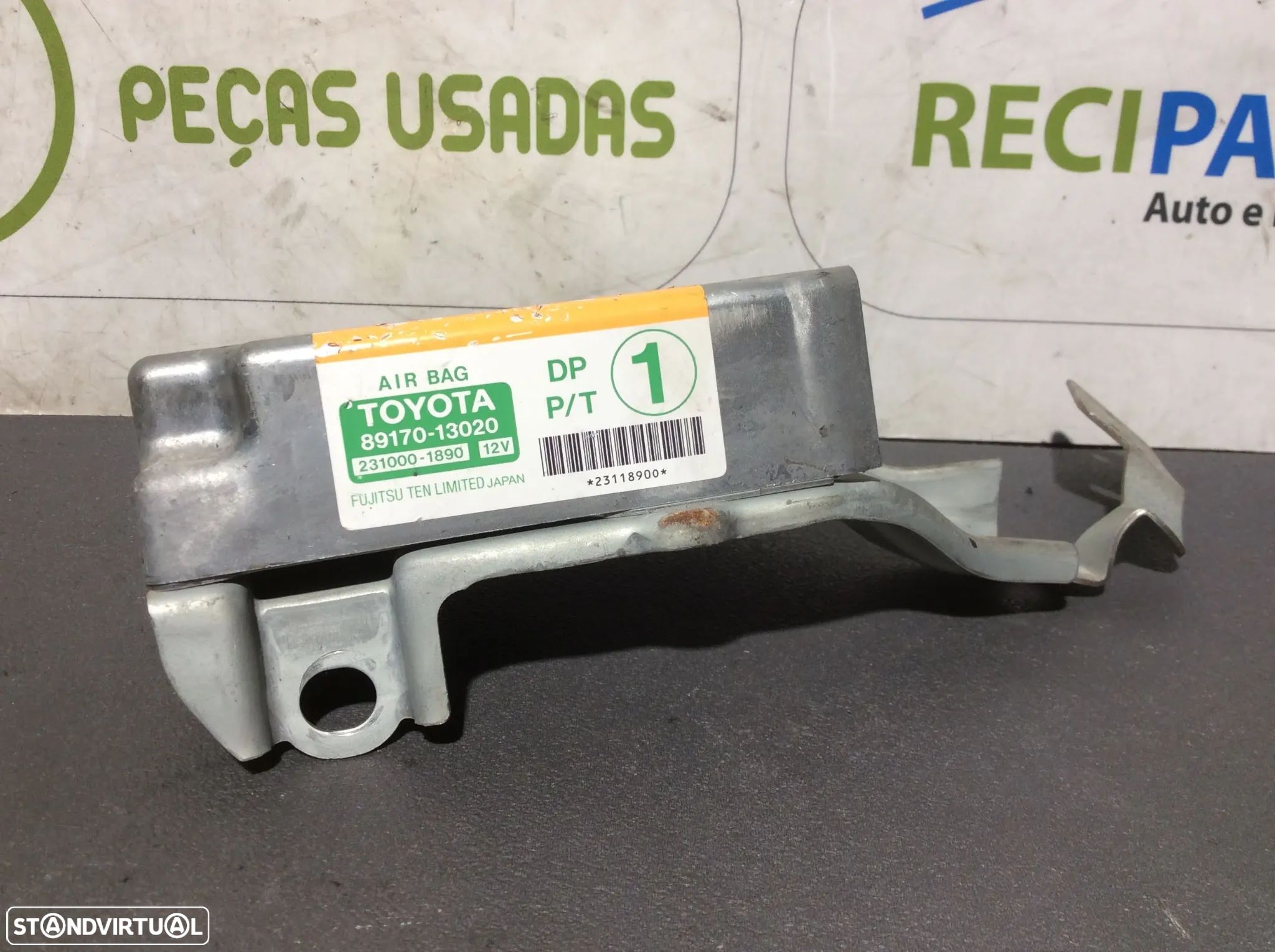 Centralina Air Bag Toyota Corolla E11 ano 1995 a 2002  8917013020 - 1