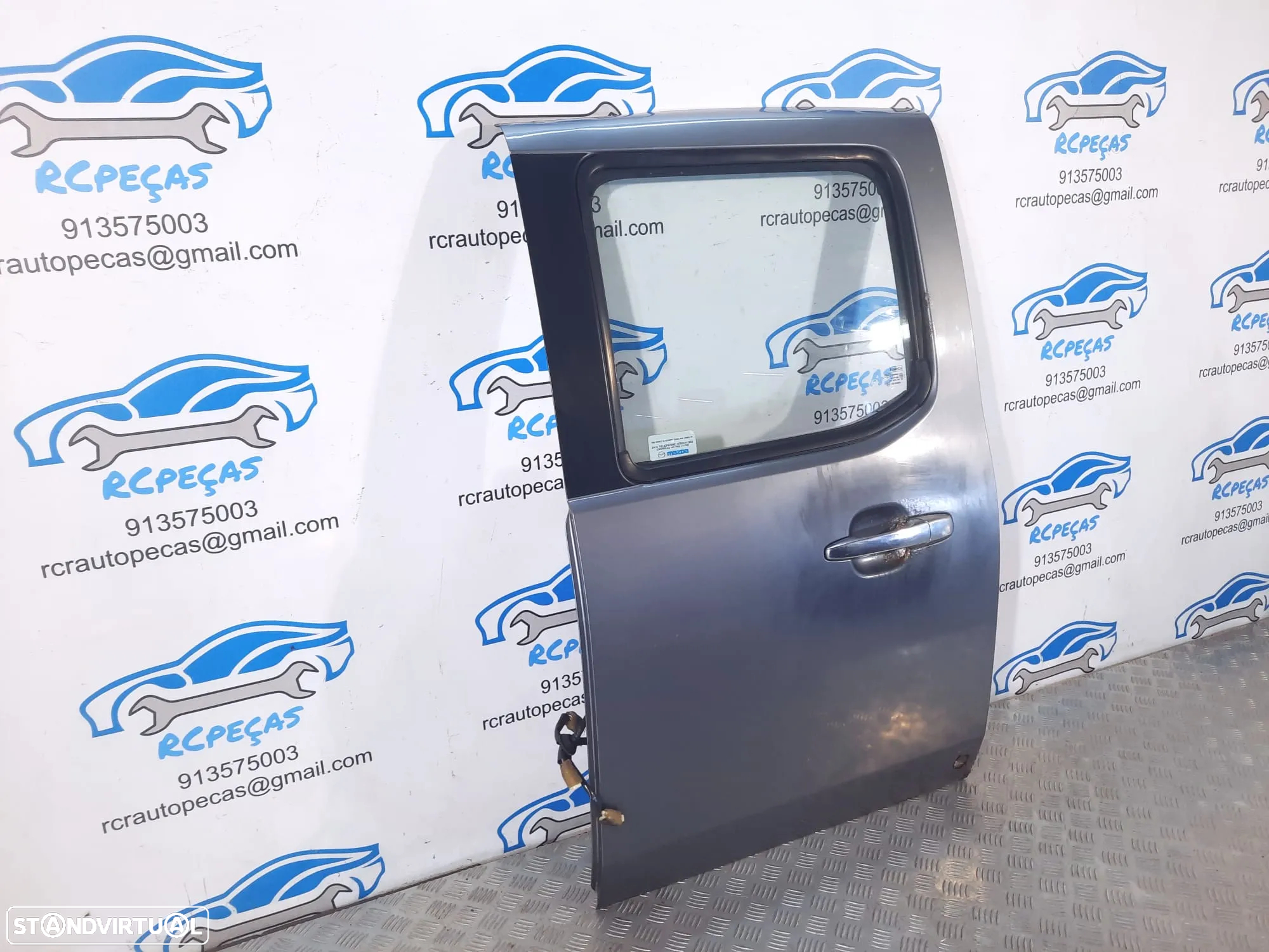PORTA TRASEIRA TRÁS ESQUERDA MAZDA BT50 BT 50 PICKUP ELEVADOR MOTOR PUXADOR VIDRO - 6