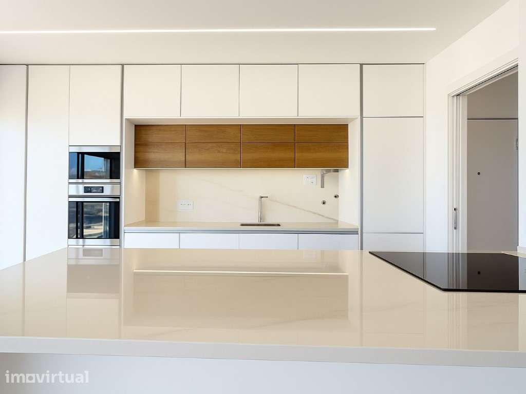 Apartamento T3 Novo | 168m² | Piscina | Ginásio | Garagem em BOX - Grande imagem: 5/30