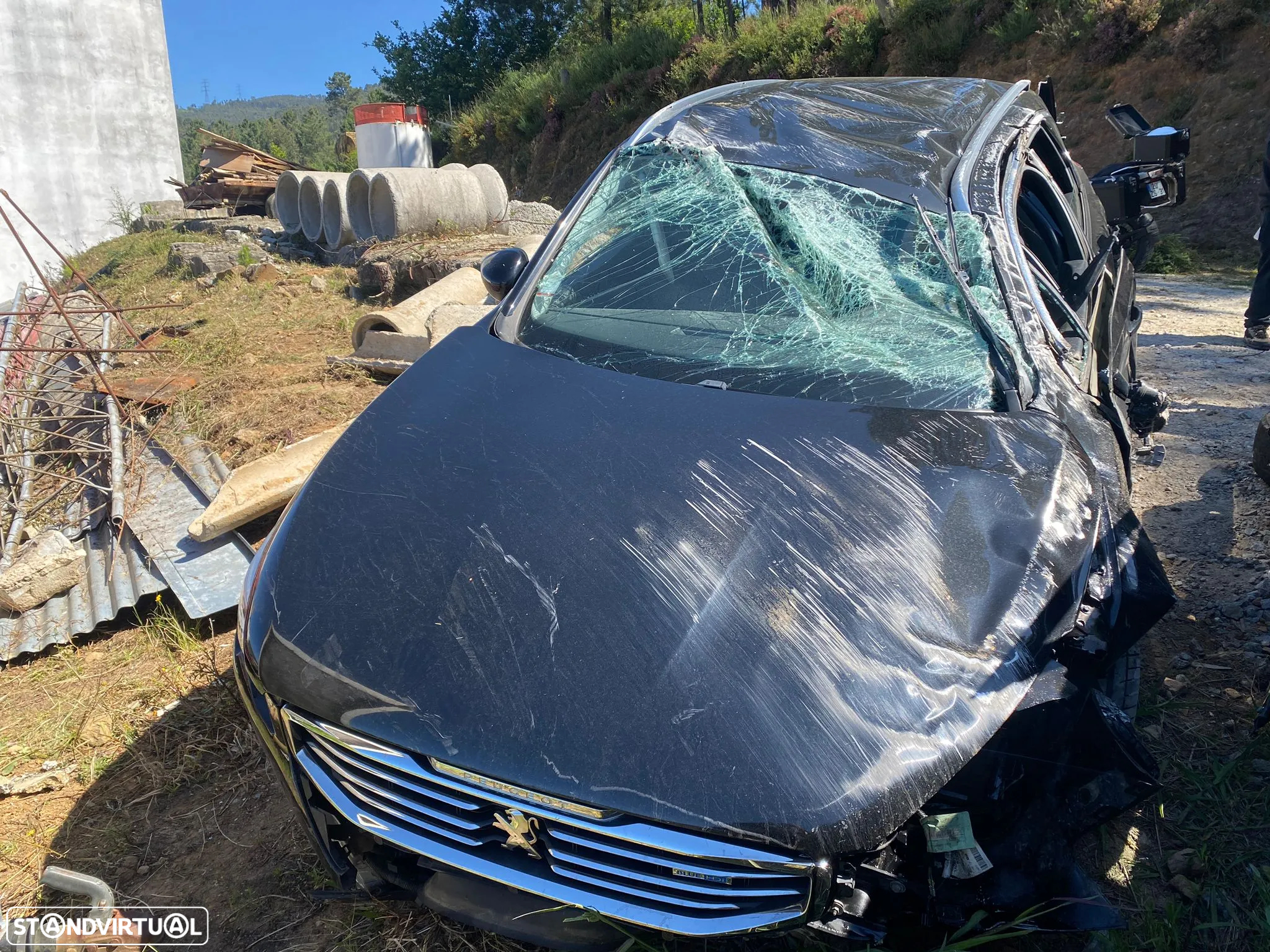 Peugeot 508 1.6 HDI Acidentado - 6