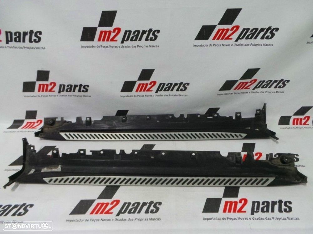 Conjunto de embaladeiras c/ pousa-pés de alumínio Seminovo/ Original BMW X5 (F15... - 1