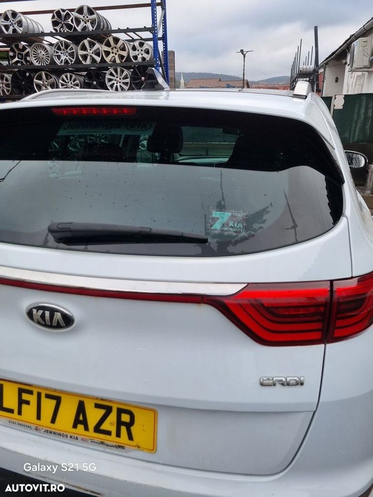 Haion Cu Luneta Kia Sportage IV 2016 - 2018 SUV 4 Usi CASA WHITE WD (1405) - 2