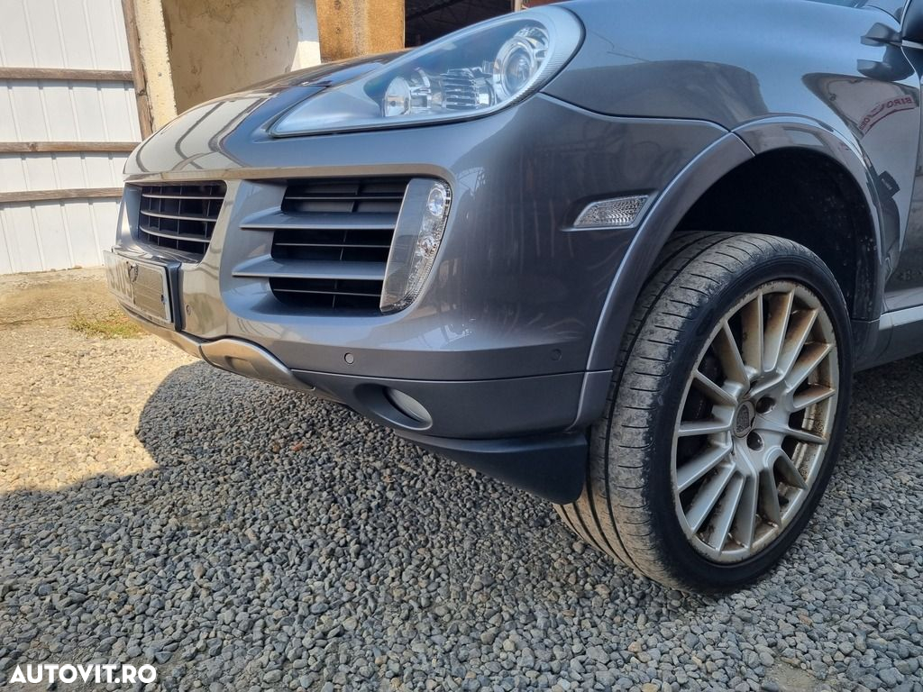 Bara fata Porsche Cayenne Facelift 2007 - 2010 GRI LM7W (1060) model fara spalatoare far - 4