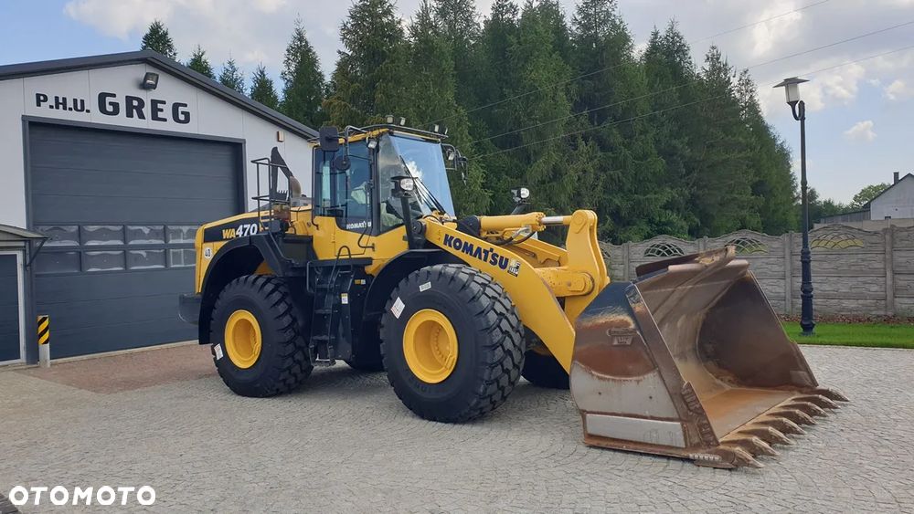 Komatsu WA-470-8,sprowadzona,nowe opony,full wersja - 1