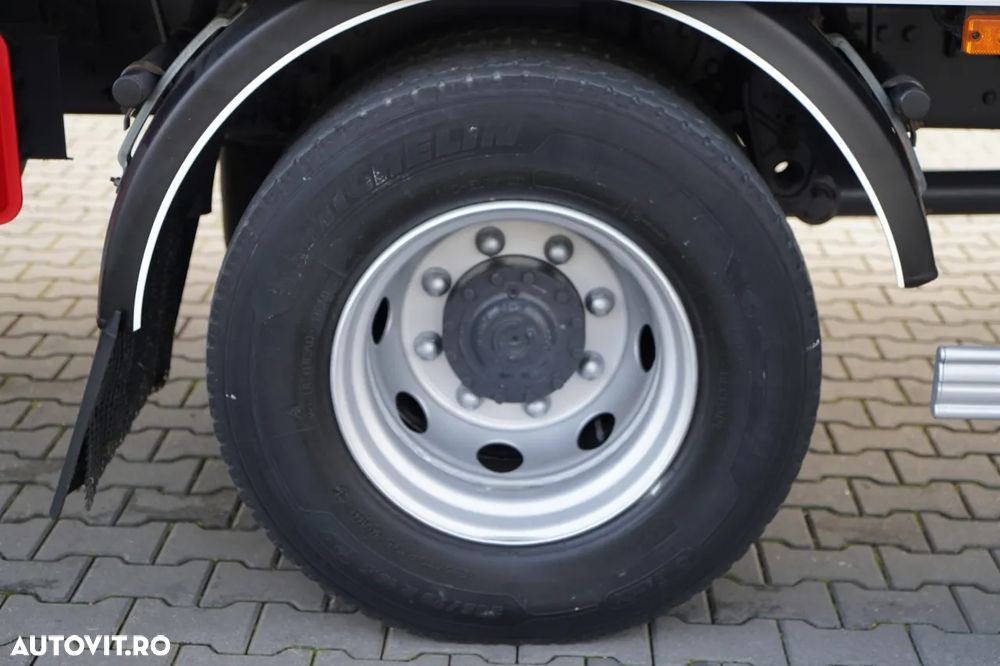 Renault D 210 / 4x2 / CONTAINER / 8,6 M / PODEA RESISTENTĂ / ELEVATOR DHOLLANDIA - 19