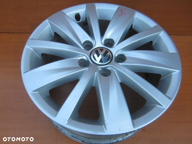 VW PASSAT B7 CC FELGA 7 x 16 ET45 3AA601025 nr1 nr4 stan bdb - 3