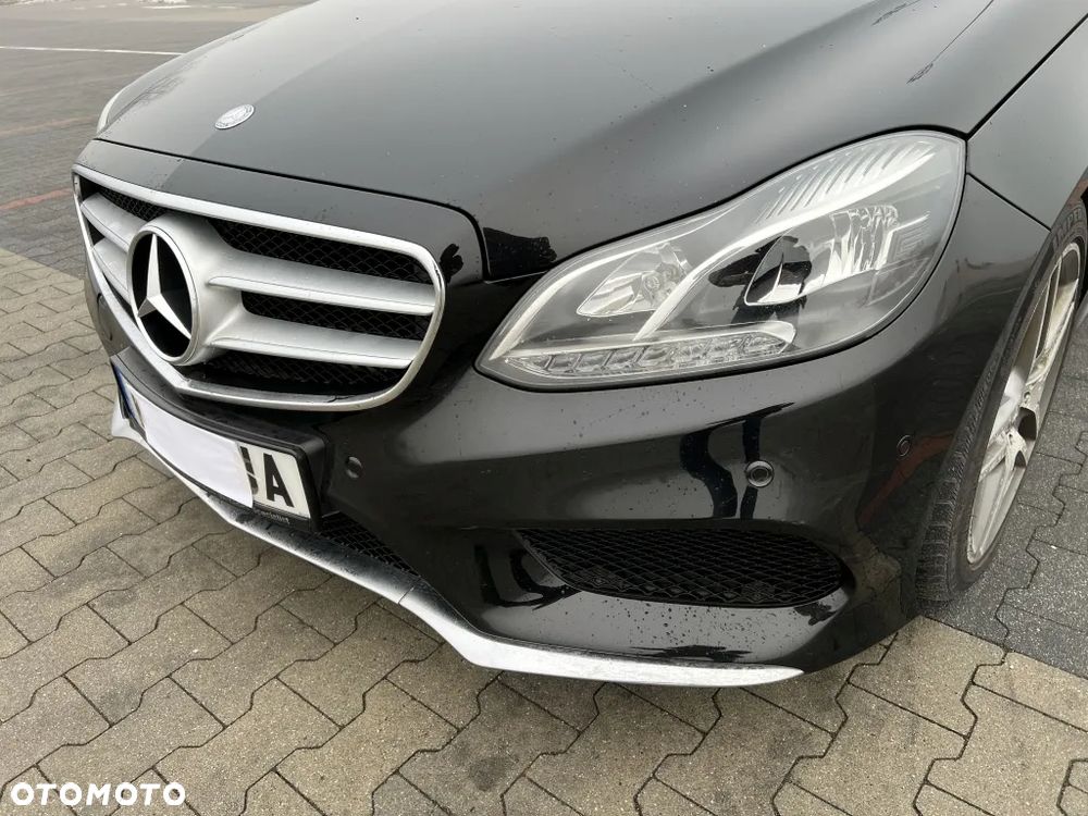 Przód kompletny zderzak AMG maska błotniki chłodnice pas przedni lampy LED OE Mercedes W212 Lift C197 - 17