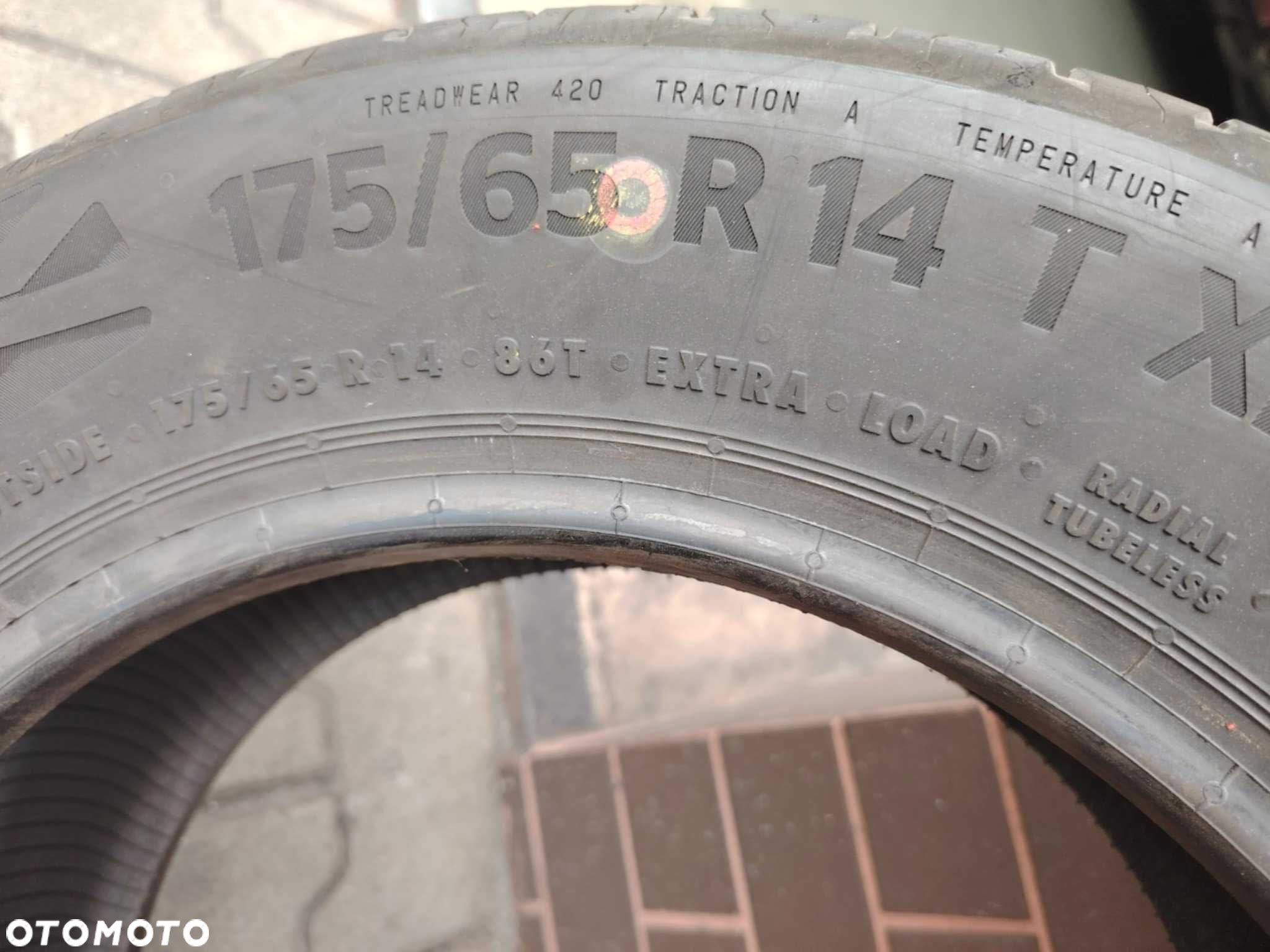 Opony letnie 175/65R14 Continental Ecocontact 6 nowe wysyłka w cenie ! - 6