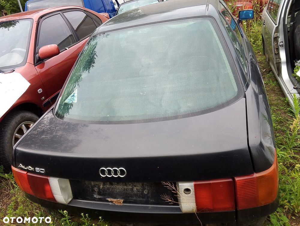 Audi 80 B3 (86-96r.) 1.6 B 75KM. Silnik PP Skrzynia CAA lakier LY9Z. Cały na części. GWARANCJA !!!  Przód Tył Zestaw Komplet Drzwi Klapa Zderzak Błotnik Maska Grill Atrapa Szyba Pas Lampa Lusterko Boczki Fotel Kanapa Kokpit Deska Rozdzielcza Przełącznik Włącznik Sterownik Przewody Wiązka Instalacja Moduł Komputer Czujnik Listwa Pompa Alternator Wtryski Głowica Rozrusznik Kompresor Sprzęgło Dwumas Silnik Skrzynia ABS Klimatyzacji Paliwa Wspomagania Kolektor Turbina Przepustnica Zawór Chłodnica Koło Hak Belka Sanki Zawieszenie Mcpherson Półoś Amortyzator Wydech Tłumik Zacisk Most - 4