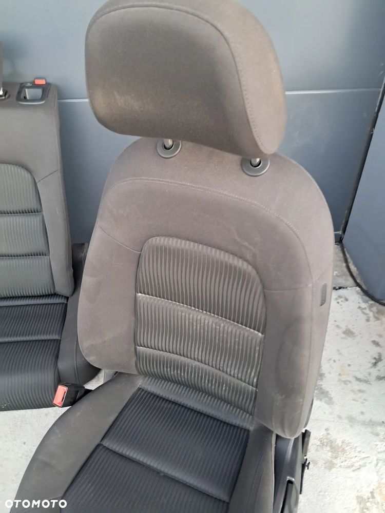 Fotele Siedzenia Boczki Komplet Welur Audi A4 B8 Europa Sedan - 6