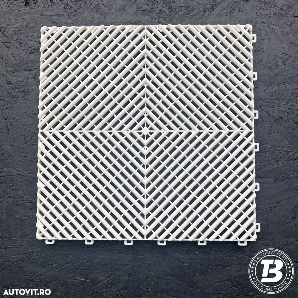 Pardoseala Modulara pentru Garaj si Ateliere Detailing - Alb - 6