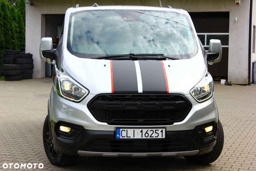 Ford TRANSIT CUSTOM TRAIL 2.0 TDCI 131KM 3 OSOBOWY NAVIGACJA KAMERA FELGI FULL OPCJA STAN PERFEKT FV23% - 6
