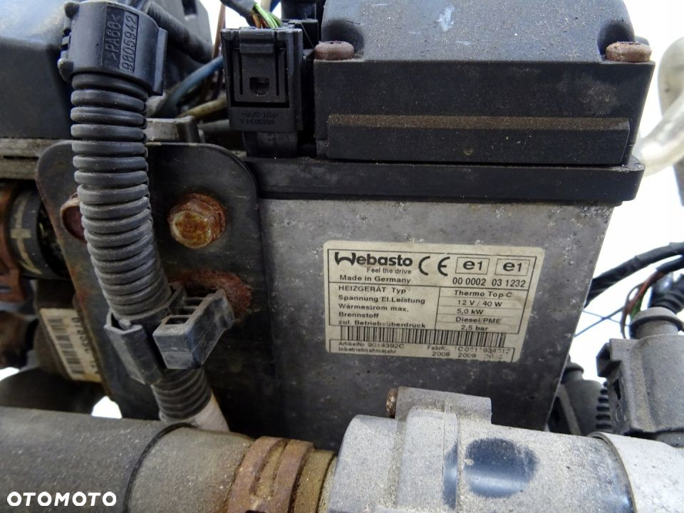 WEBASTO OGRZEWANIE POSTOJOWE VW T5 07R 7H0819008R - 7