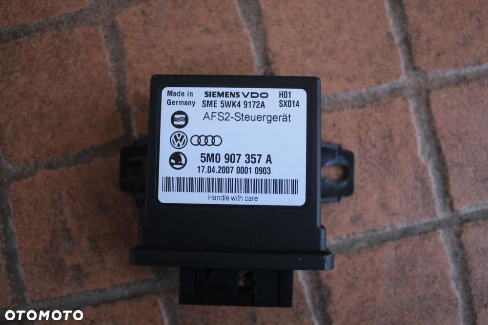 MODUŁ STEROWNIK ŚWIATEŁ VW PASSAT B6 5M0907357A - 4