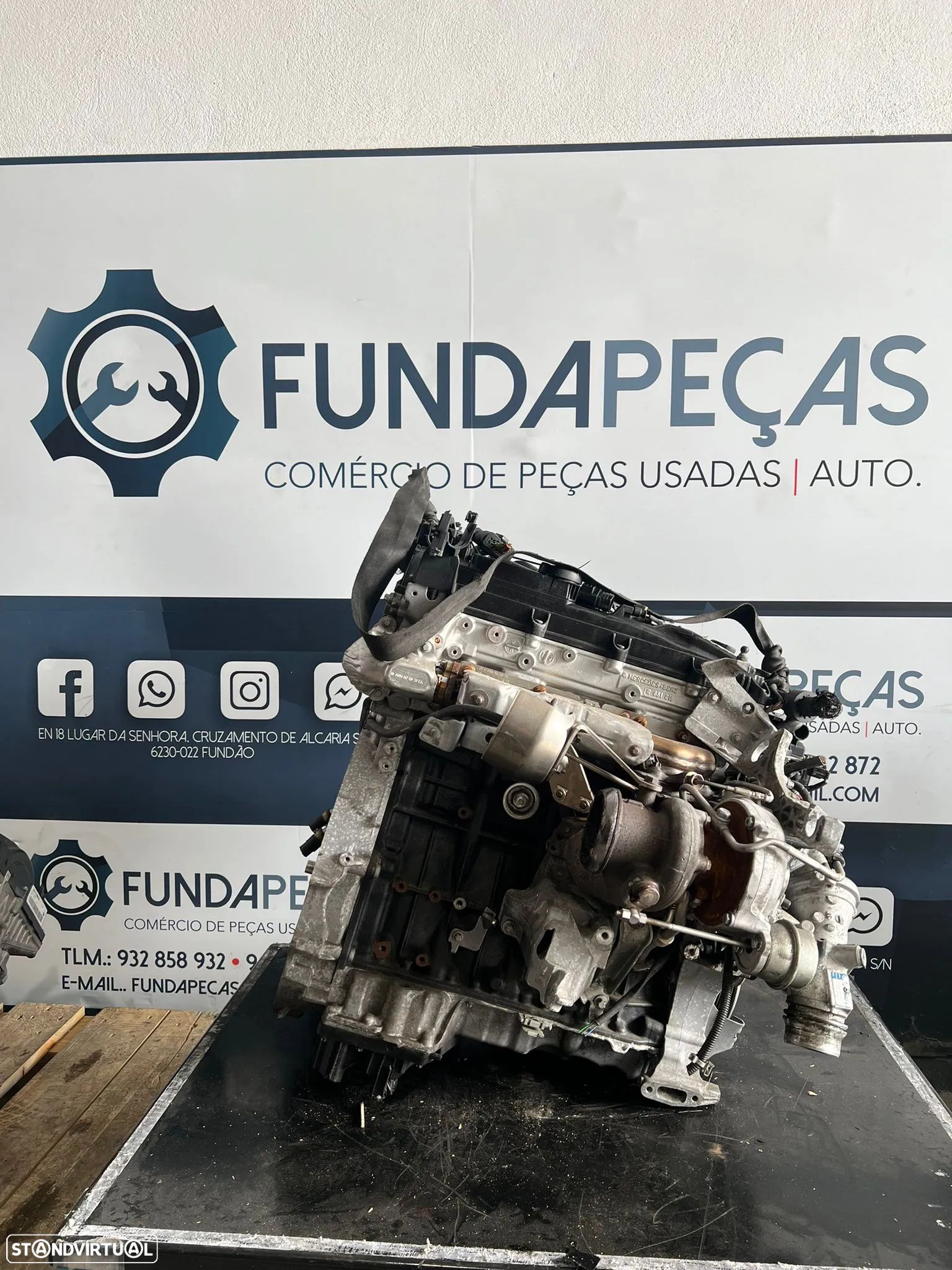 Motor Mercedes C250D 2.2 204Cv Ref: 651.921 - 1