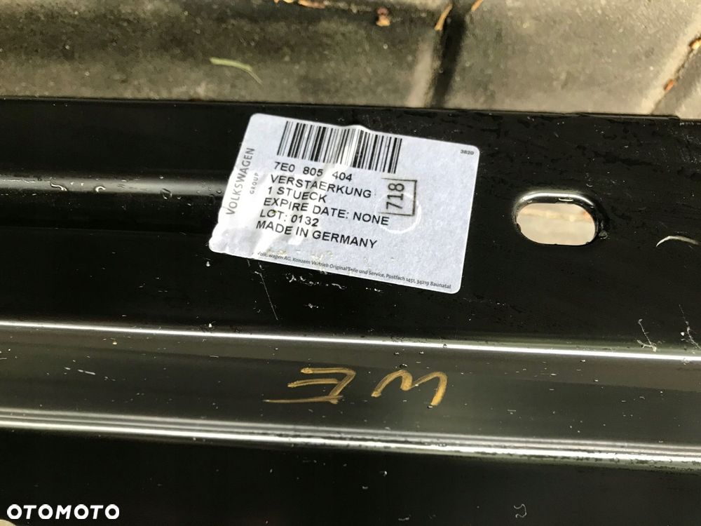 vw t5 t6 słupek a próg rama wzmocnienie progu 7h805404 - 2