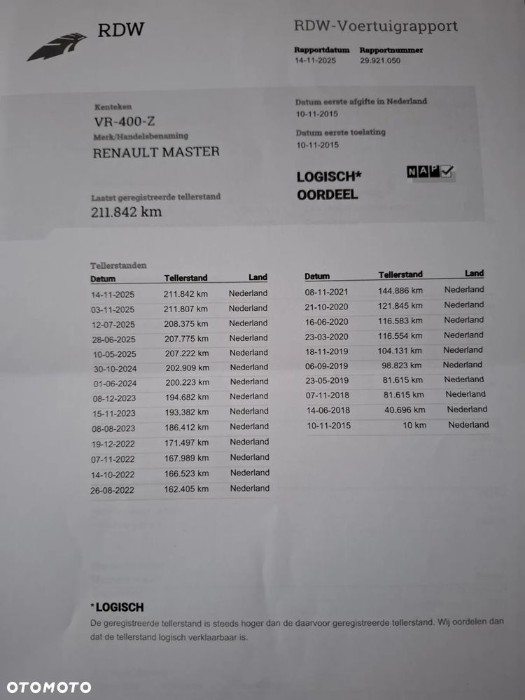 Renault Master 2015 LIFT L3H2 MAX 2.3DCI 125KM KLIMA 3OSOBOWY - 28