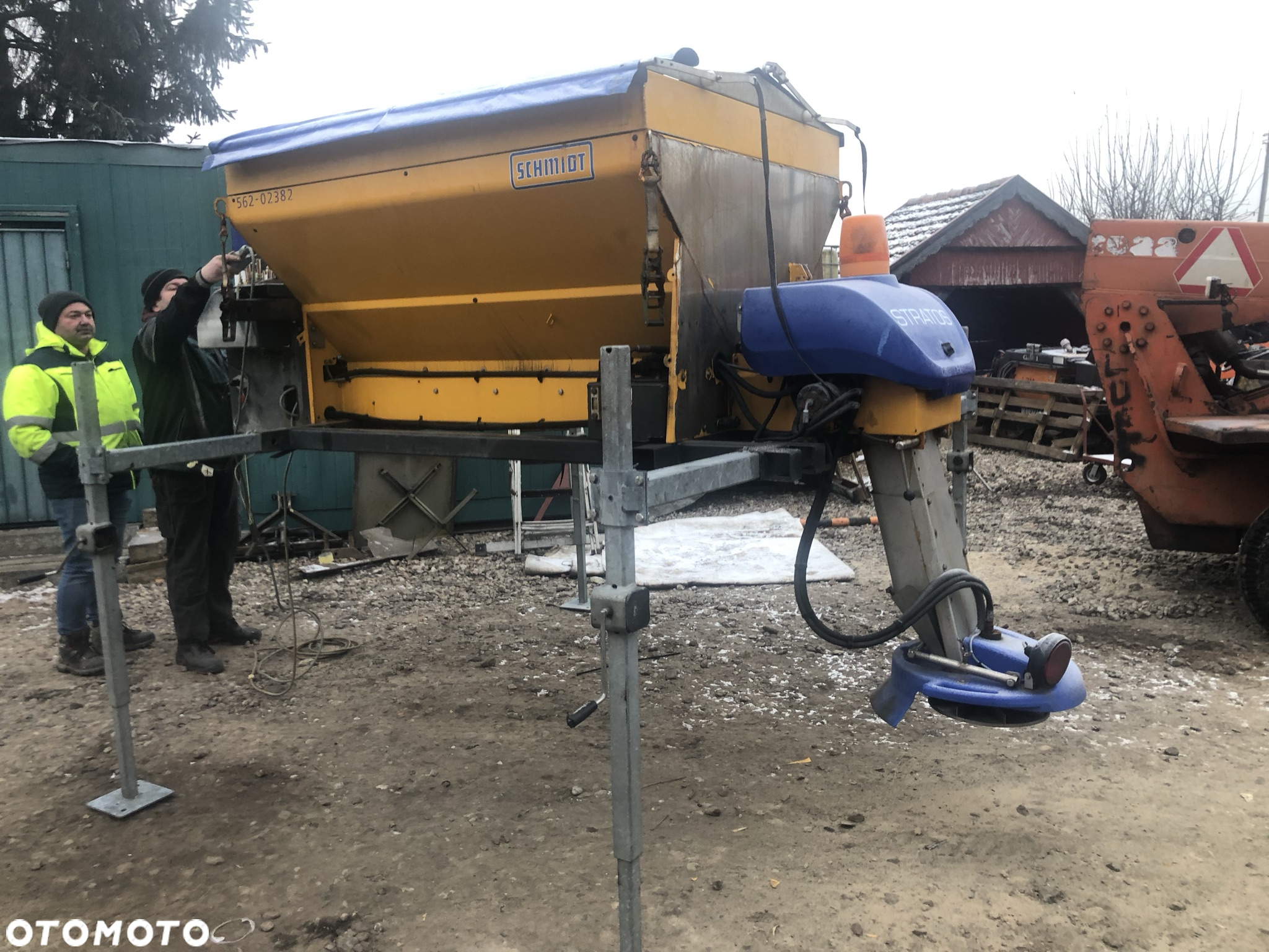 Piaskarka Solarka Rozrzutnik Posypywarka Epoke Igloo Schmidt Nido Stratos multicar dostawczy picup bus - 28