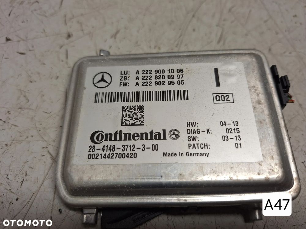 KAMERA PRZEDNIEJ SZYBY, MERCEDES W205 ORYGINAŁ, EUROPA A2229001006 - 3