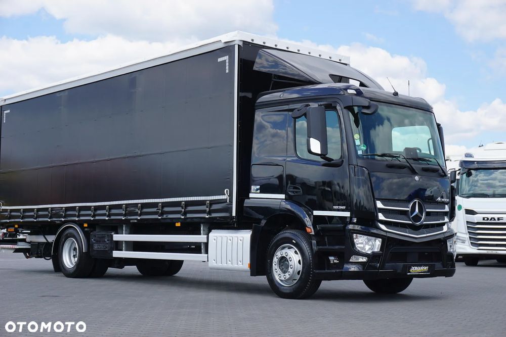 Mercedes-Benz ACTROS / 1835 / ACC / E 6 / FIRANKA + WINDA / 21 PALET / DŁ. 8,4 M - 34