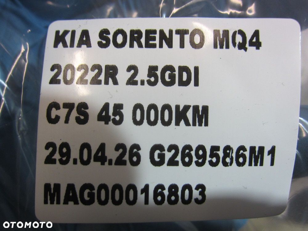 KIA SORENTO IV MQ4 CZUJNIK PDC PARKOWANIA CZARNY ORYGINAL KIA 99310-P2100 - 9