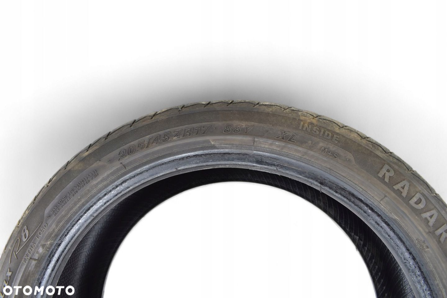 Opona Całoroczna RADAR DIMAX 205/45R17 88Y 5,17mm - 4