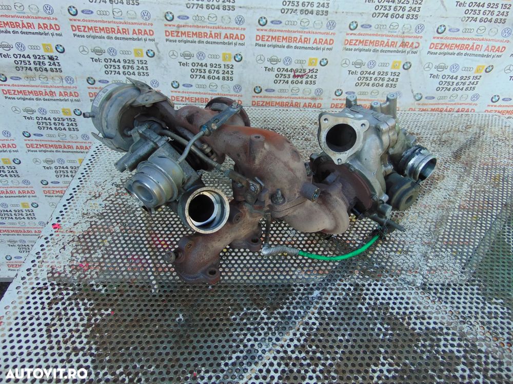 Turbine Renault Master 2.3 biturbo Nissan Nv400 Opel Movano cod 8201393211 8201393207 - 2