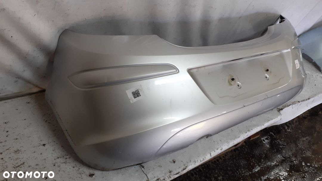 + ZDERZAK TYŁ TYLNY OPEL CORSA D Z176 SREBRNY 5D 5 DRZWI HB - 4
