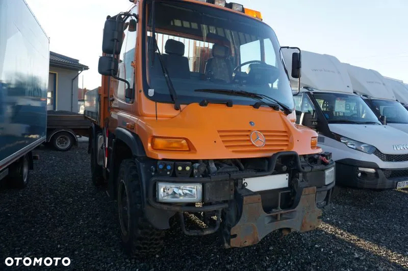 Mercedes-Benz Unimog U 300 4x4 Blokada Mostu wywrotka - 11