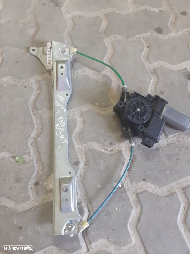 Elevador opel corsa d frente passageiro carro 3 portas - 1