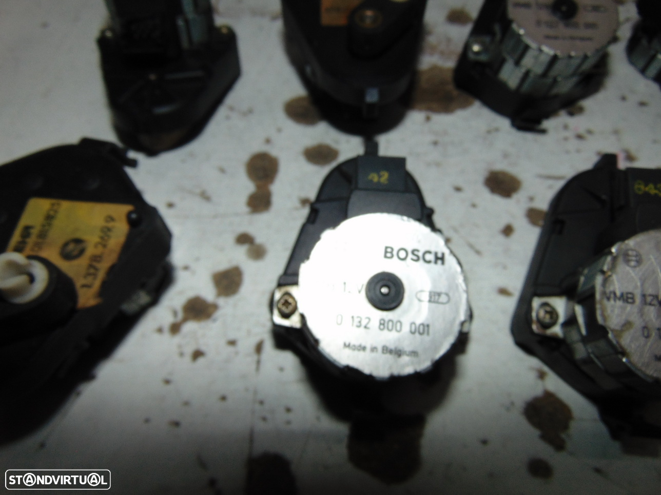 BMW 735I E32 motor da chaufagem/Eletroválvulas - 10