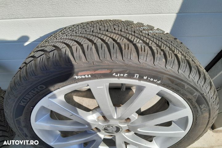 Jante aliaj 16 - set 205/45 R16 Skoda Fabia 5J [2007 - 2010] Combi wa - 3
