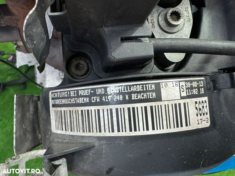 Motor complet vw /seat/skoda 1.2 tdi, cod: cfwa,75 hp / 55 kw 2008 - 2017 - 7