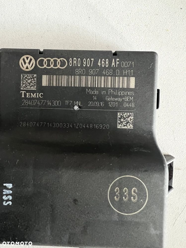AUDI Q5 MODUŁ STEROWNIK GATEWAY 8R0907468AF - 2