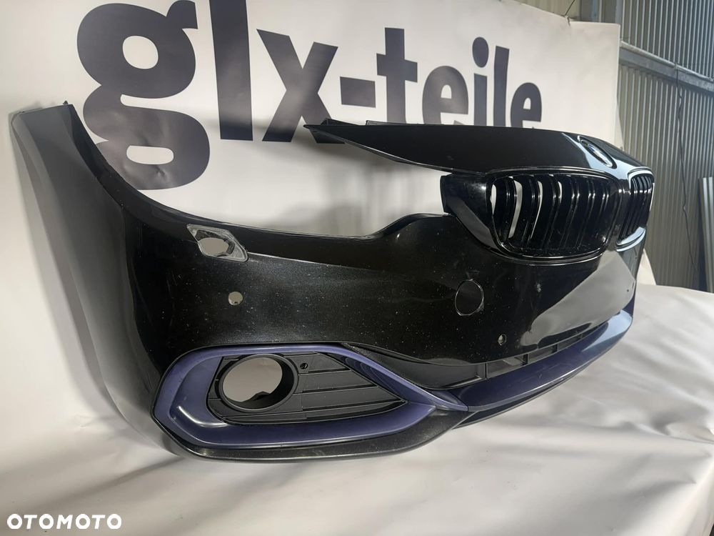 BMW 4 F32 F33 F34 Zderzak Przód Przedni PDC, Sprysk Kolor: 475 2013-2017 - 2