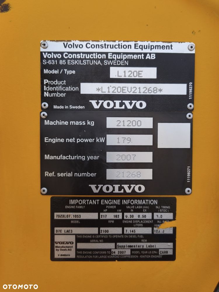 Volvo L120E - 7