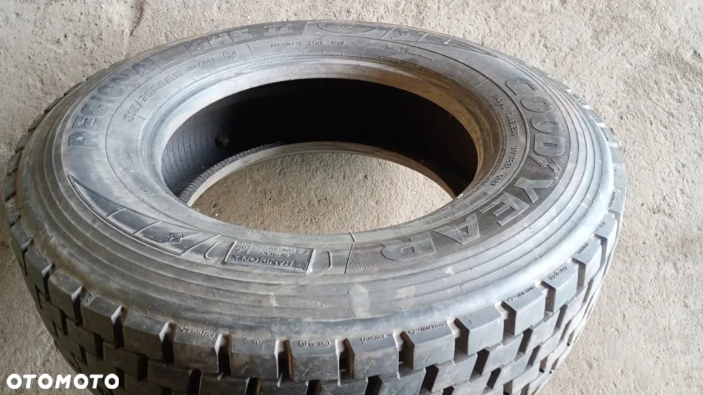 FV  Opona Michelin XDE2 315/70R22,5 ŁADNA 16mm. 315/70/22,5 - 5